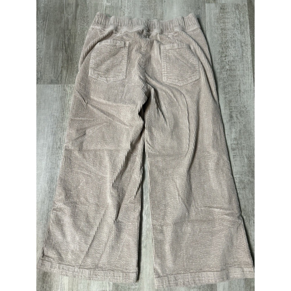 Pact Wide Leg Corduroy Pants in Light Taupe - Picture 2 of 8